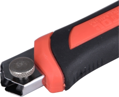 Nůž ulamovací s kovovou výztuhou a zásobníkem, 18mm Auto-lock EXTOL PREMIUM