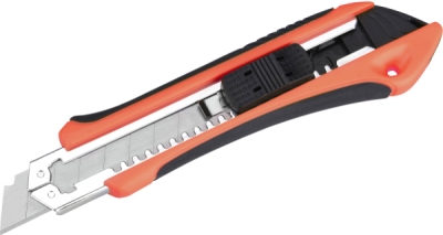 Nůž ulamovací s kovovou výztuhou a zásobníkem, 18mm Auto-lock EXTOL PREMIUM