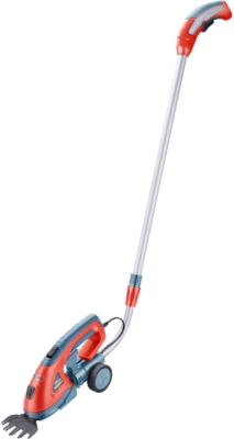 Nůžky na trávu a živé ploty aku s teleskopickou násadou, 7,2V Li-ion, 1500mAh EXTOL PREMIUM