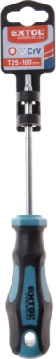Šroubovák TORX, TTa25x100mm, CrV EXTOL PREMIUM