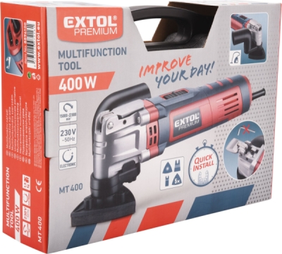 Multifunkční oscilační nástroj EXTOL CRAFT 400W