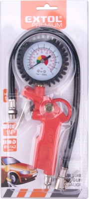 Nafukovací pistole s manometrem EXTOL PREMIUM RP 120