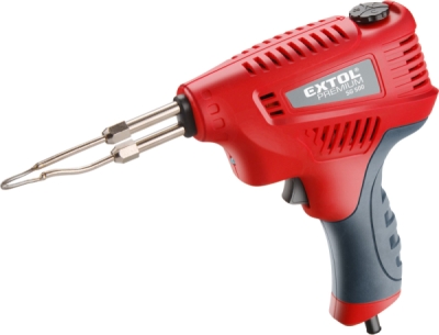 Pájecí pistole transformátorová EXTOL PREMIUM s regulací teploty, 200W