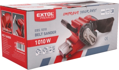 Pásová bruska EXTOL PREMIUM 1010W, EBS 1010