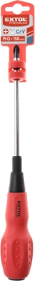 Šroubovák křížový phillips, PH 3x150mm, CrV EXTOL PREMIUM