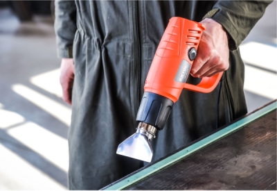 Horkovzdušná pistole s plynulou regulací teploty EXTOL PREMIUM 2000W