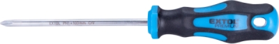 Šroubovák křížový phillips, PH 1x100mm, modrý, CrV EXTOL PREMIUM