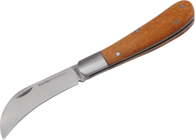 Nůž štěpařský zavírací nerez, 170/100mm EXTOL PREMIUM