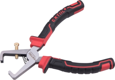 Kleště na odizolovávání kabelů, 160mm černo-červené EXTOL PREMIUM