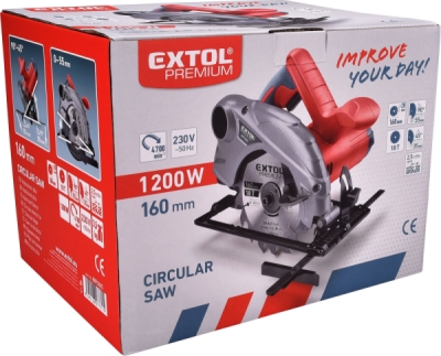 Pila kotoučová, 160mm, 1200W EXTOL PREMIUM