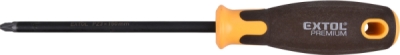 Šroubovák křížový PZ SUPERGRIP, PZ 3x150mm, CrV EXTOL PREMIUM