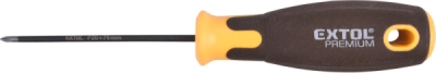 Šroubovák křížový PZ SUPERGRIP, PZ 0x75mm, CrV EXTOL PREMIUM