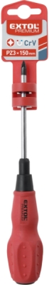 Šroubovák křížový pozidriv, PZ 3x150mm, CrV EXTOL PREMIUM