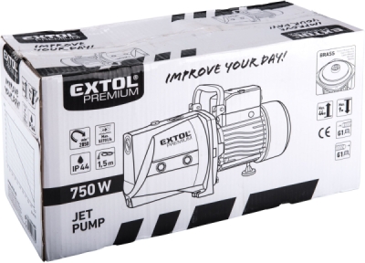 Čerpadlo proudové, 750W, 5270l/h EXTOL PREMIUM