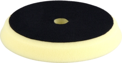 Kotouč leštící pěnový, orbitální, T80, žlutý, ⌀150x25mm, suchý zip ⌀127mm EXTOL PREMIUM