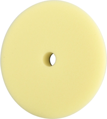 Kotouč leštící pěnový, orbitální, T80, žlutý, ⌀150x25mm, suchý zip ⌀127mm EXTOL PREMIUM