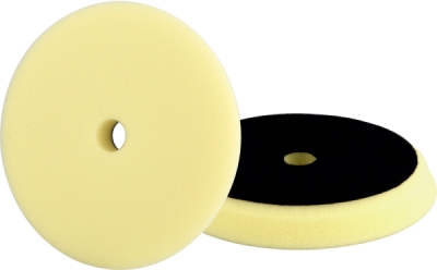 Kotouč leštící pěnový, orbitální, T80, žlutý, ⌀150x25mm, suchý zip ⌀127mm EXTOL PREMIUM
