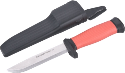 Nůž univerzální s plastovým pouzdrem, 223/120mm EXTOL PREMIUM
