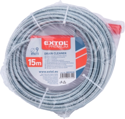 Protahovací pero na čištění odpadů EXTOL PREMIUM 15m x 9mm