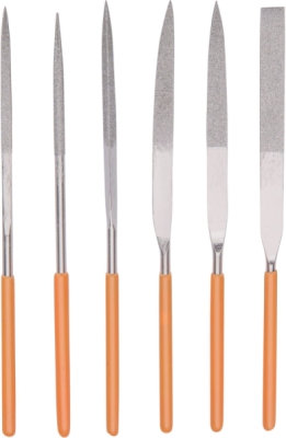 Sada pilníků diamantových jehlových EXTOL PREMIUM 6ks, 160mm
