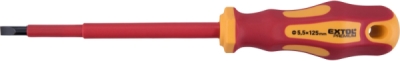 Šroubovák elektrikářský, (-)5,5x125mm, VDE, CrV EXTOL PREMIUM