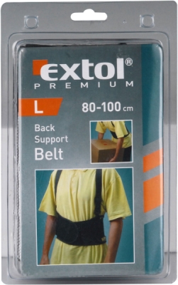 Pás bederní podpůrný, velikost L (80-100cm) EXTOL PREMIUM