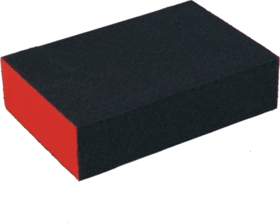Brusná houba 100x70x25mm, P80, abrazivo-korund EXTOL PREMIUM