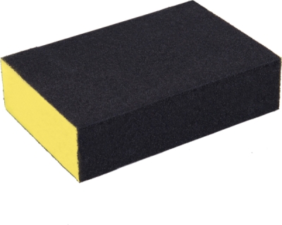 Brusná houba 100x70x25mm, P100, abrazivo-korund EXTOL PREMIUM