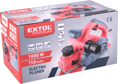 Hoblík elektrický, 110mm, 1000W EXTOL PREMIUM