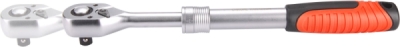 Ráčna teleskopická, 45 zubů, 1/2", L 290-430mm, CrV EXTOL PREMIUM