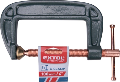 Svěrka C - stolařská, 100mm EXTOL PREMIUM