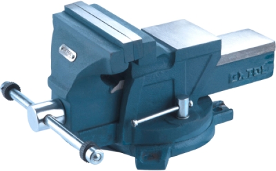 Svěrák otočný s kovadlinou, 125mm EXTOL PREMIUM