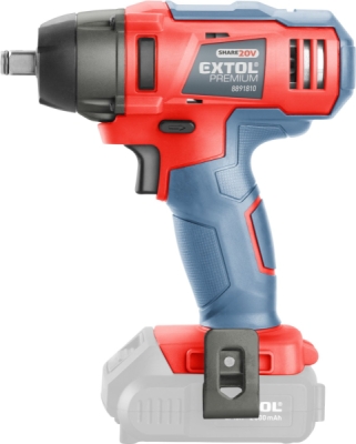 Utahovák rázový 1/2" aku SHARE20V, 180Nm, 20V Li-ion, bez baterie a nabíječky EXTOL PREMIUM