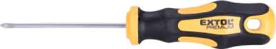 Šroubovák křížový pozidriv, PZ 0x75mm, žlutý, CrV EXTOL PREMIUM