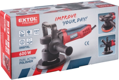 Leštička orbitální, 600W EXTOL PREMIUM