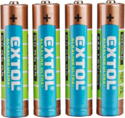 Laser zelený liniový, křížový samonivelační 1H360° x 1V EXTOL PREMIUM