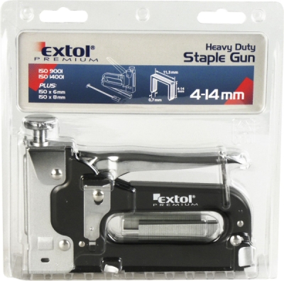 Pistole sponkovací, 4-14mm/tl. 0,75mm EXTOL PREMIUM