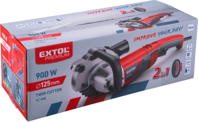 Pila dvoukotoučová EXTOL PREMIUM 900W, 125mm