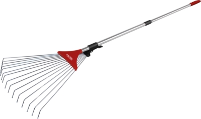Hrábě nastavitelné s teleskopickou násadou, délka 80-158cm, šířka 18-59cm EXTOL PREMIUM