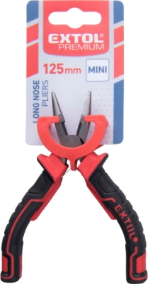Kleště půlkulaté přímé mini, 125mm EXTOL PREMIUM