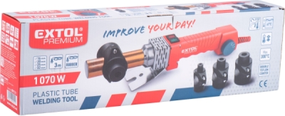 Svářečka polyfúzní, 1070W EXTOL PREMIUM