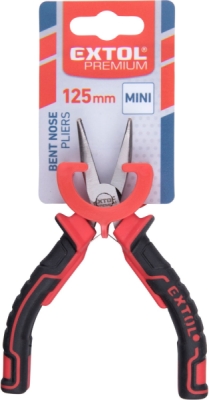 Kleště půlkulaté zahnuté mini, 125mm EXTOL PREMIUM
