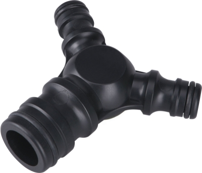 Rozdvojka-třícestný konektor 1"systém, dva 1/2" ABS EXTOL PREMIUM
