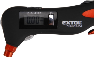 Pneuměřič digitální EMERGENCY 5v1 EXTOL PREMIUM
