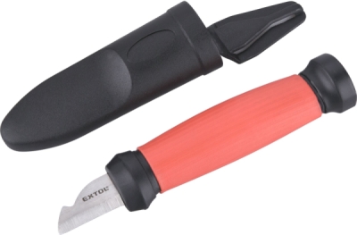 Nůž na odizolování kabelů oboubřitý, 155/120mm, CrV EXTOL PREMIUM