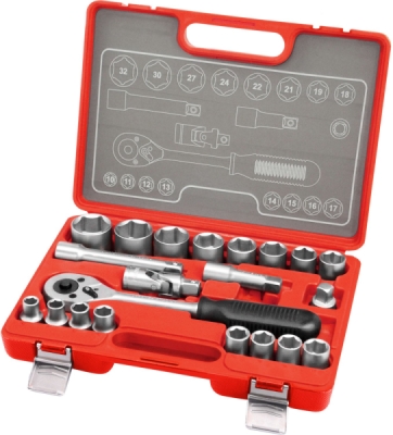 Sada nářadí 1/2"  EXTOL PREMIUM 21ks