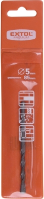 Vrták na beton EXTOL PREMIUM 5x85mm příklepový