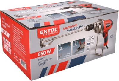 Míchadlo jednorychlostní EXTOL PREMIUM 850W