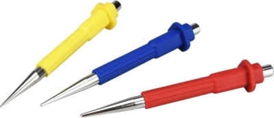 Důlčíky, sada 3ks, 0,8-1,5-2,5mm EXTOL PREMIUM