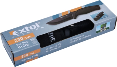 Nůž lovecký nerez, 230/110mm EXTOL PREMIUM